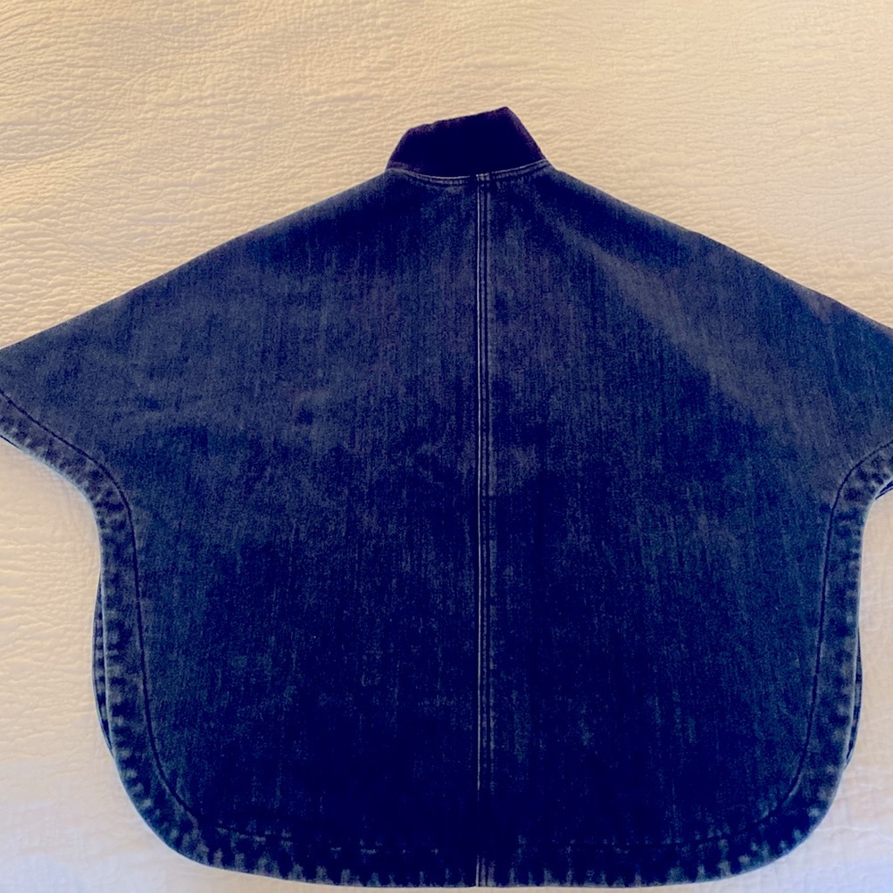Madewell Denim Poncho - Picture 5 of 5